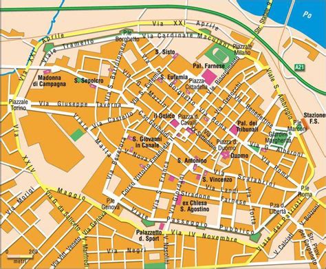 Piacenza: Stadtplan, Tipps & Infos